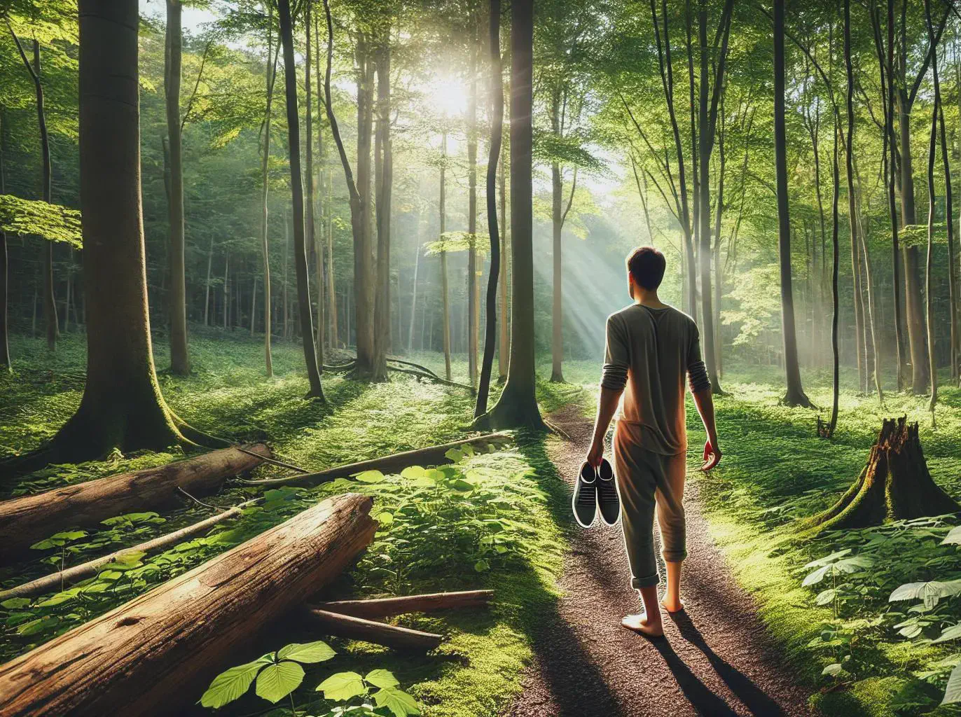 Barefoot in Nature